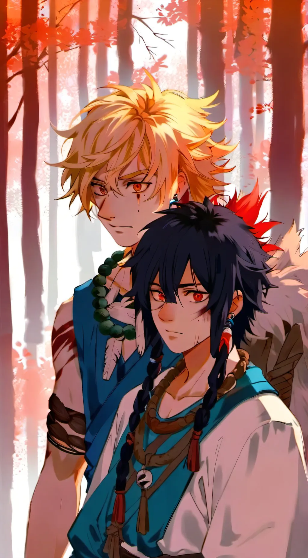 ai character: katsuki  kirisma background