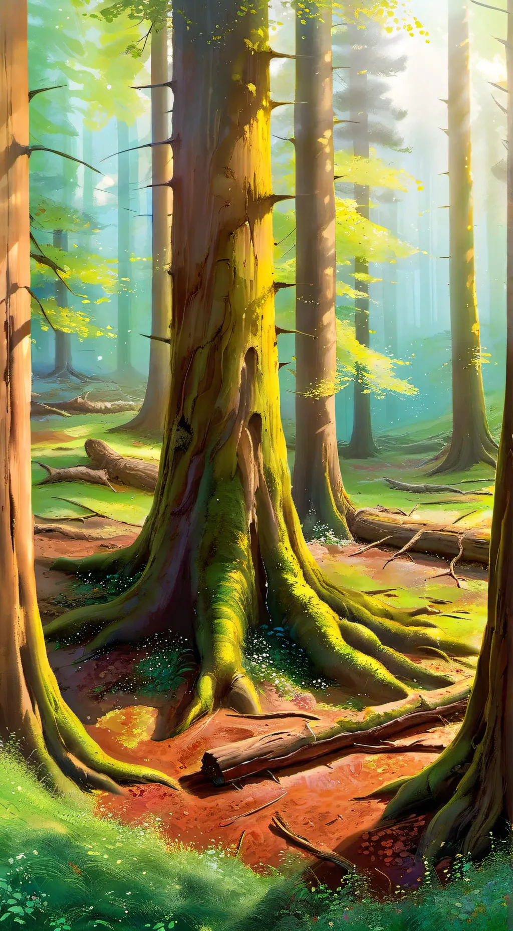 ai character: The cat background