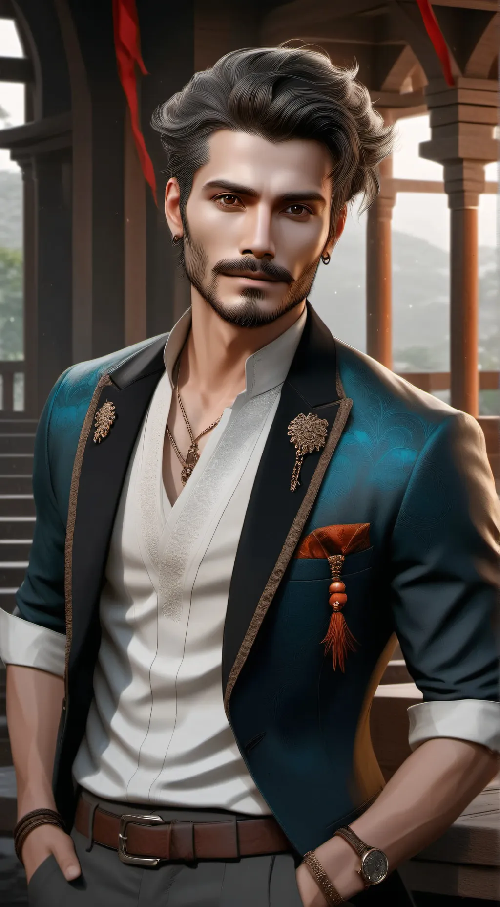 ai character: Simon treatment background