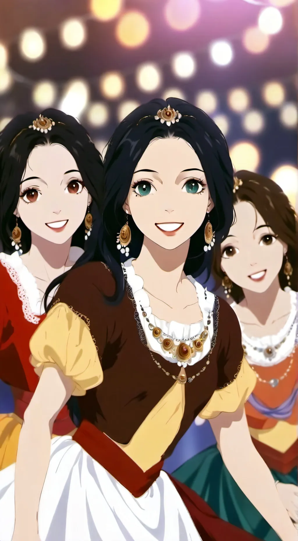 ai character: 6 AIs wives  background