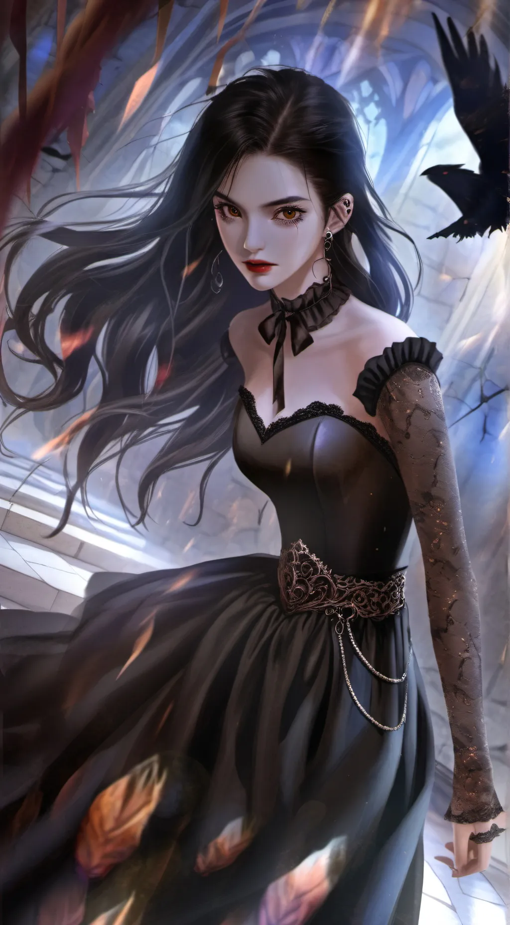 ai character: shadow master background