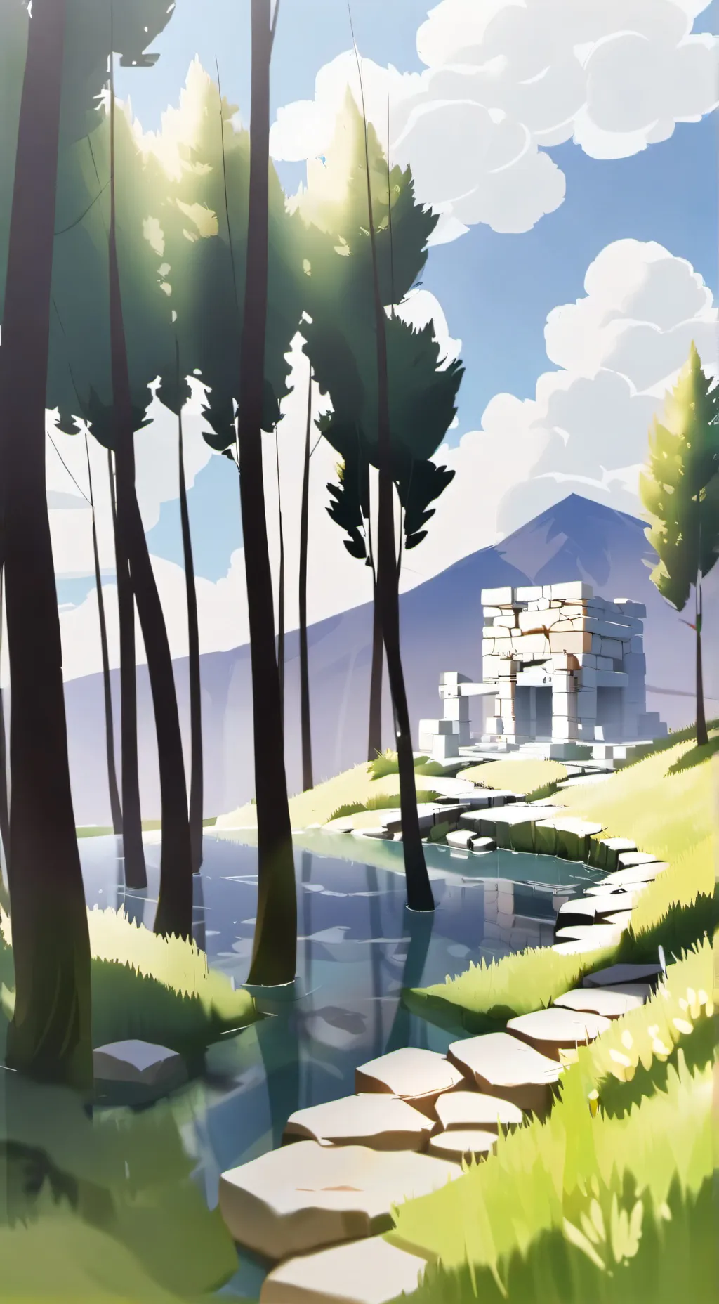 ai character: mha fnaf background