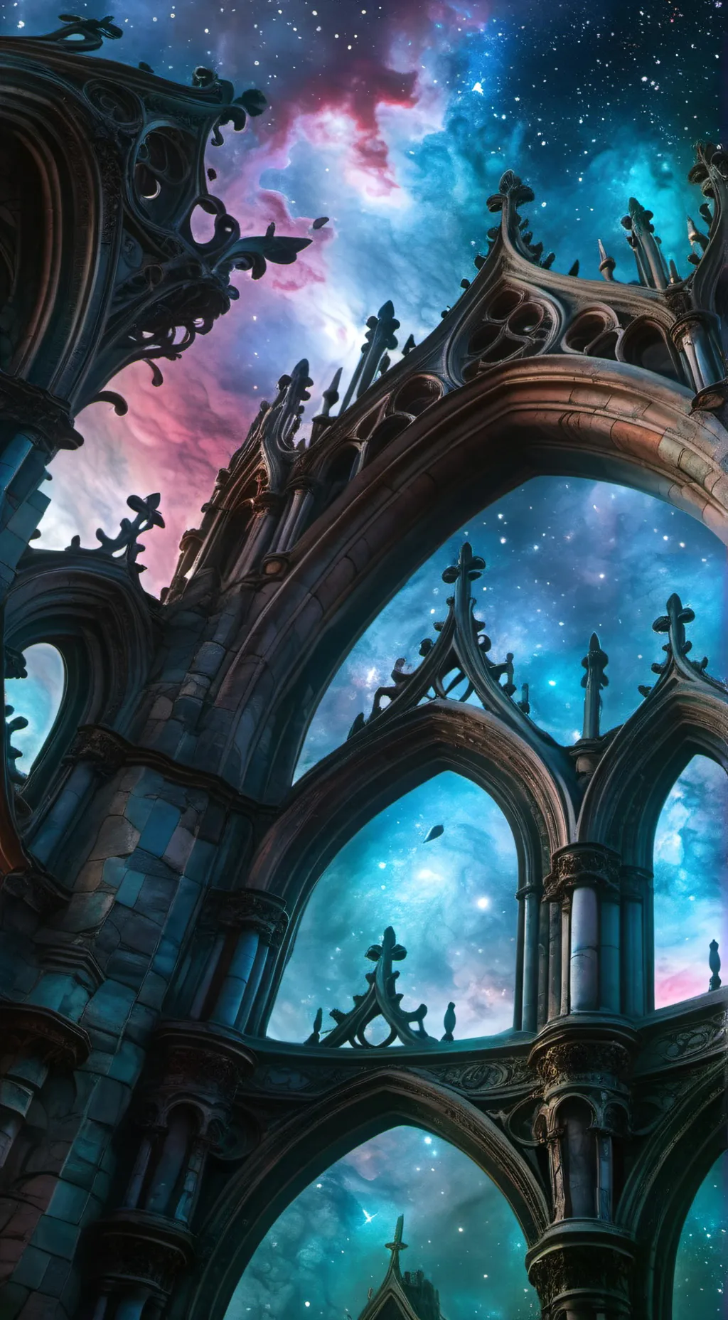 ai character: Azure background