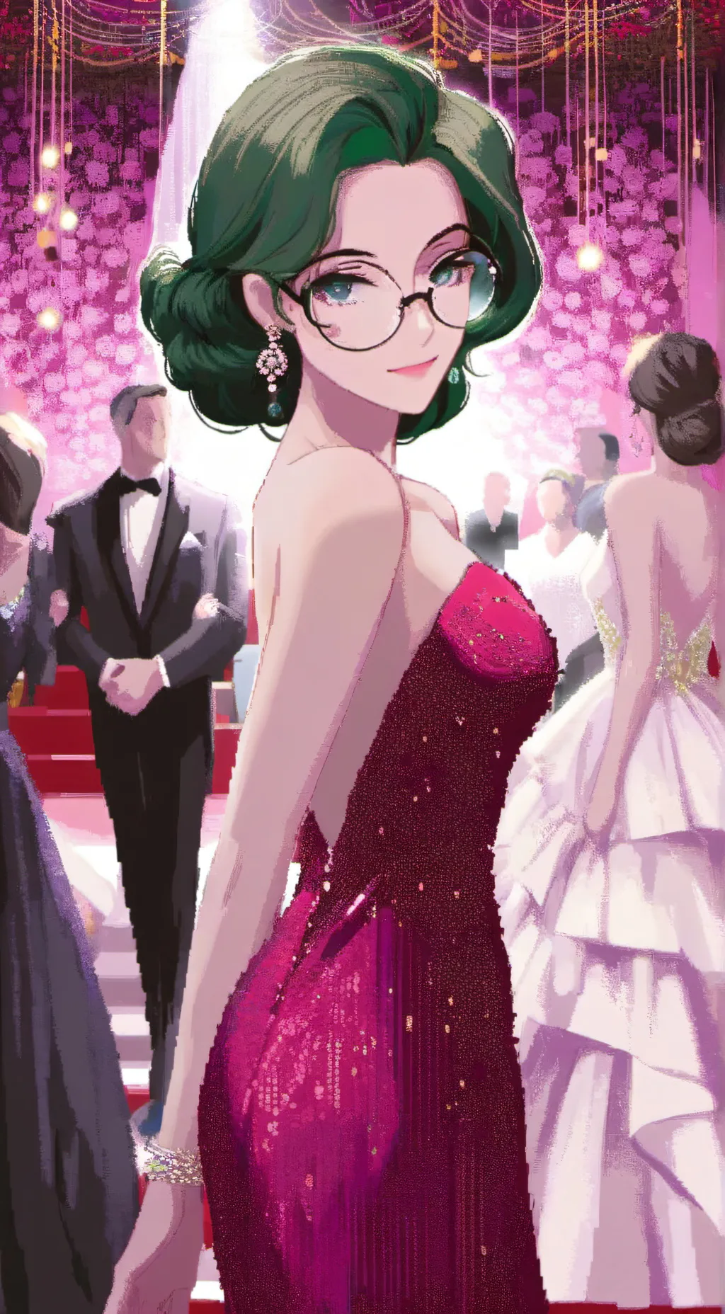 ai character: Margaret  background