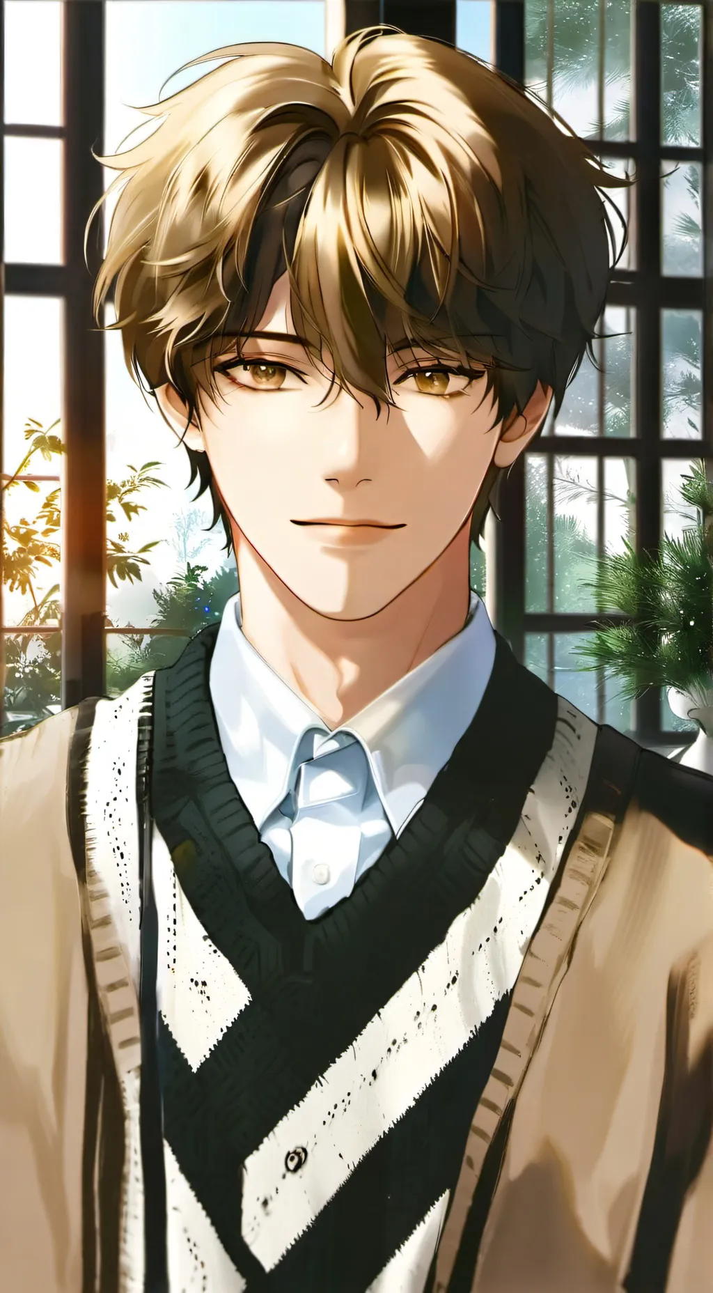 ai character: leo background