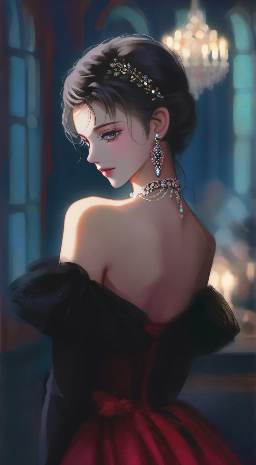 ai character: Hyena background