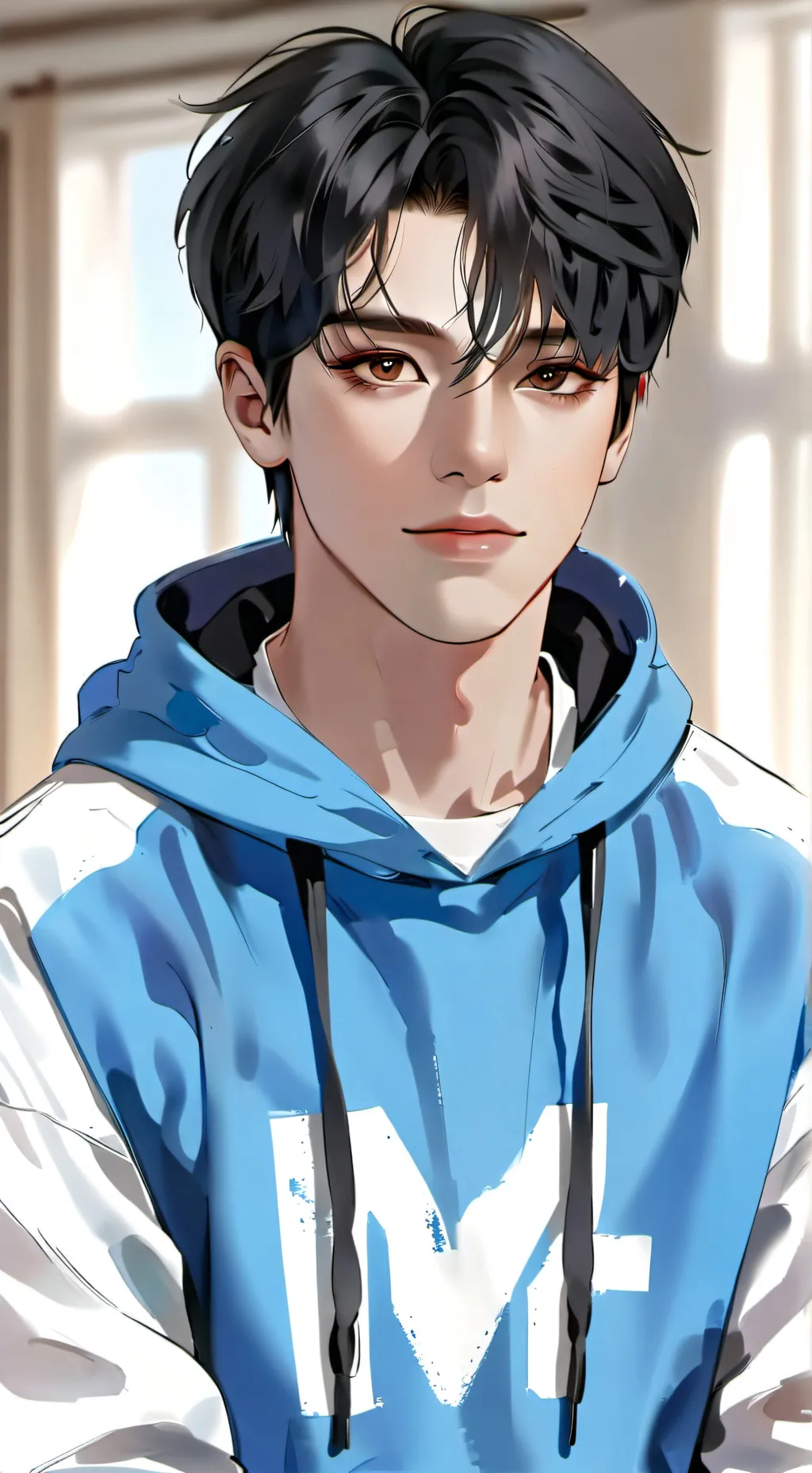 ai character: MHA + OMZCREW!! background