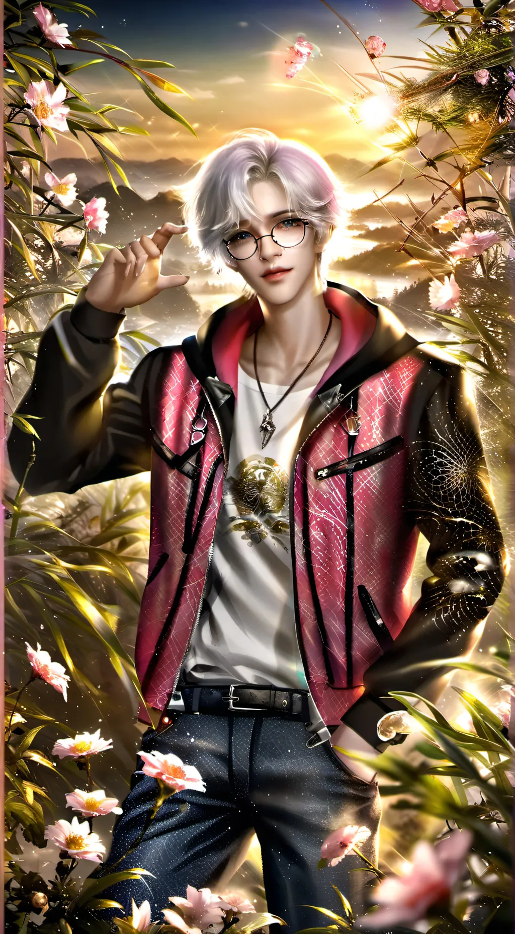 ai character: leo blackbell background