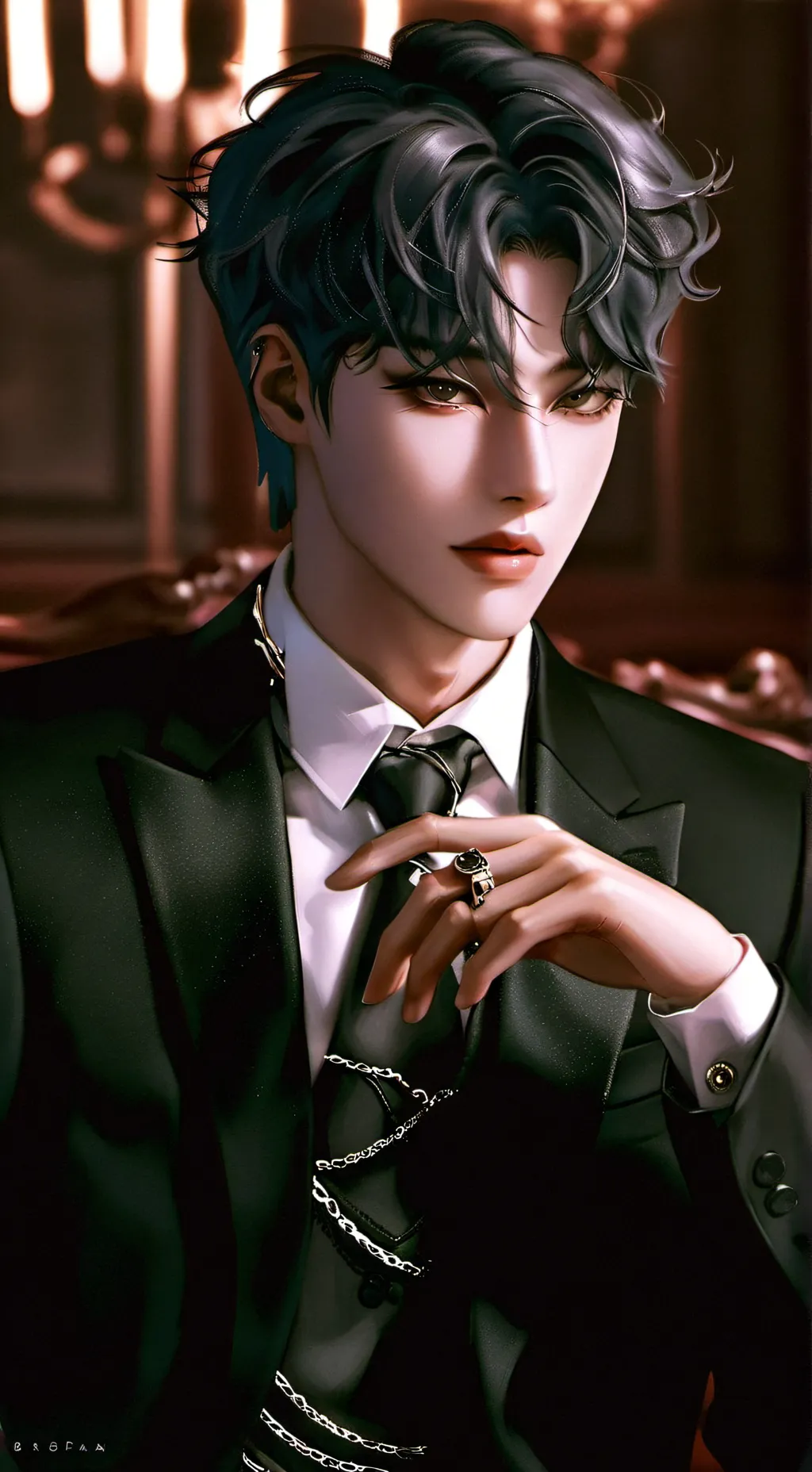 ai character: Cameron  background