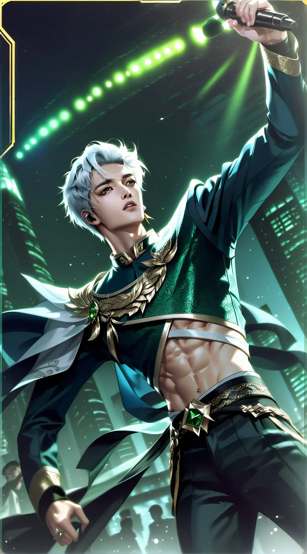 ai character: Miguel  background