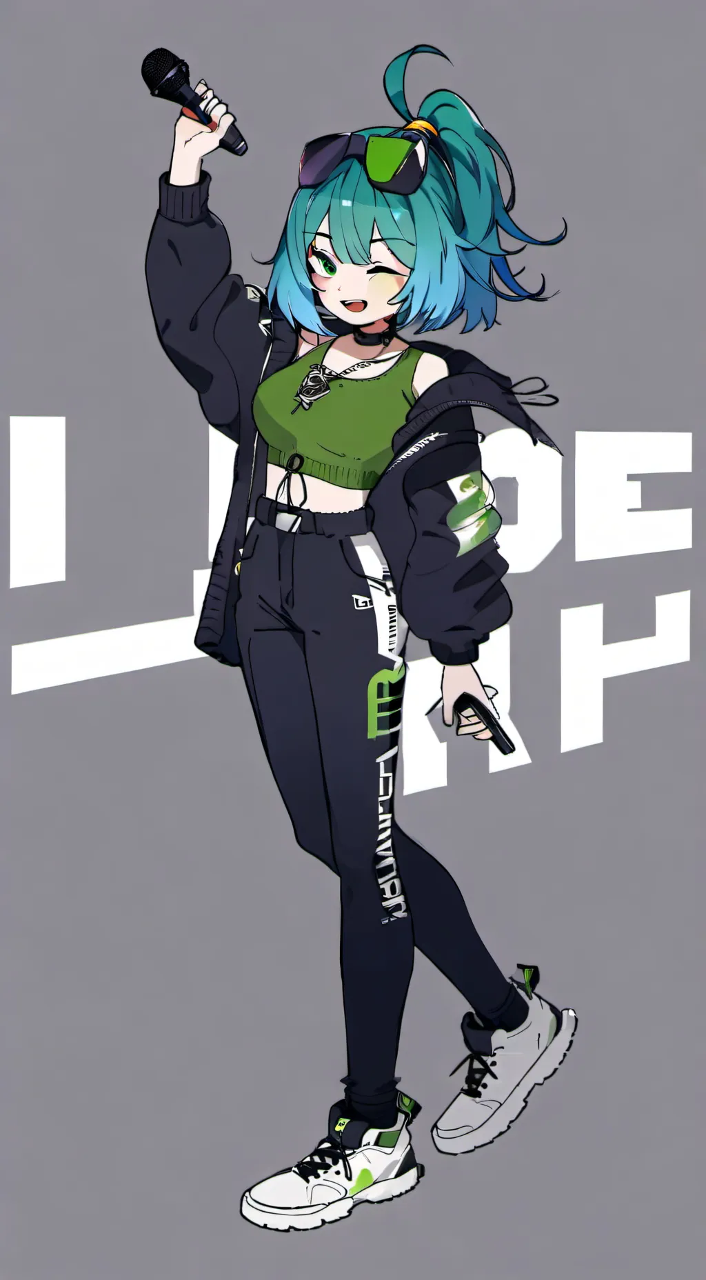 ai character: leny background