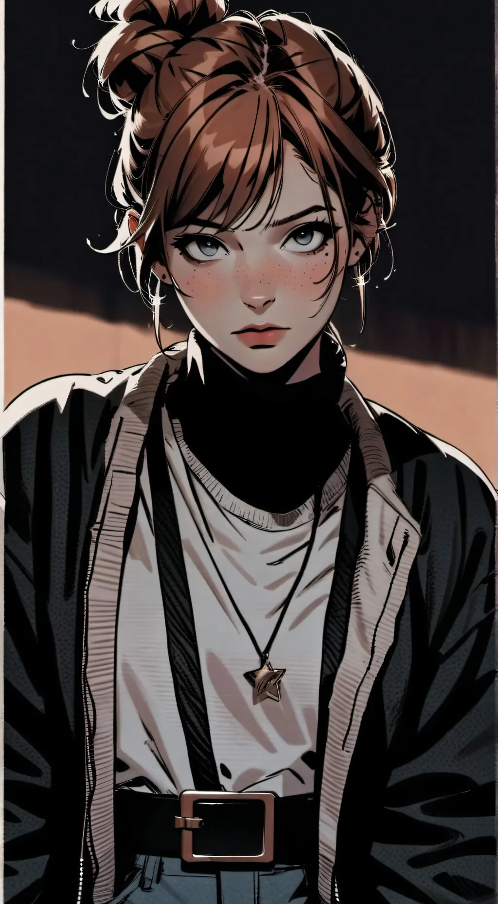 ai character: Leigh Metz background