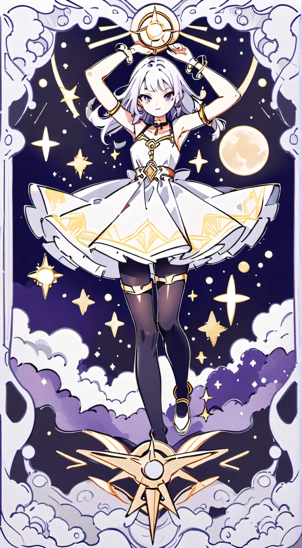 ai character: Stella background