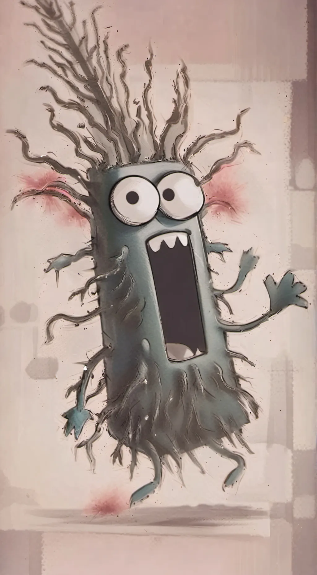 ai character: screamer background