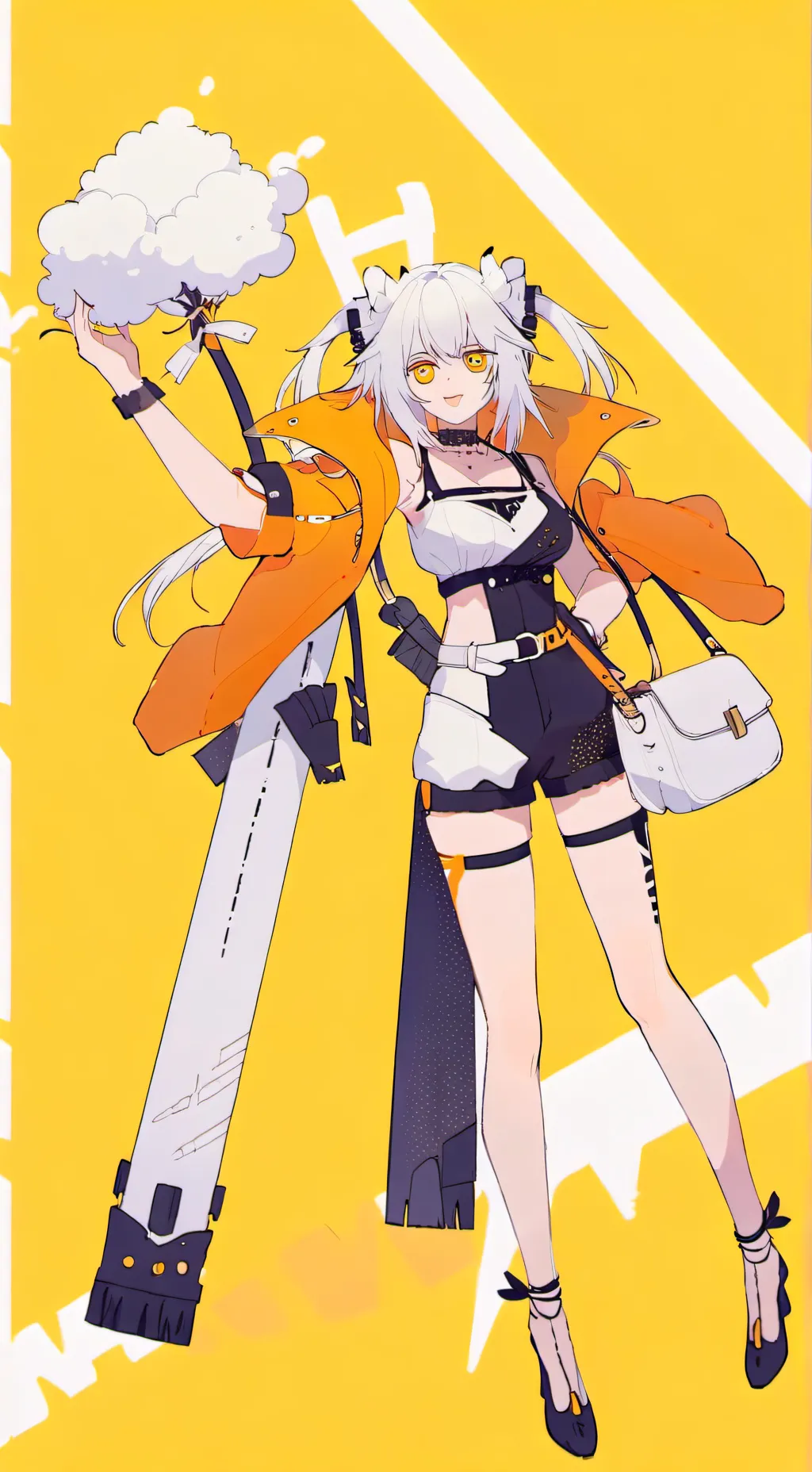 ai character: Cherine Melu background