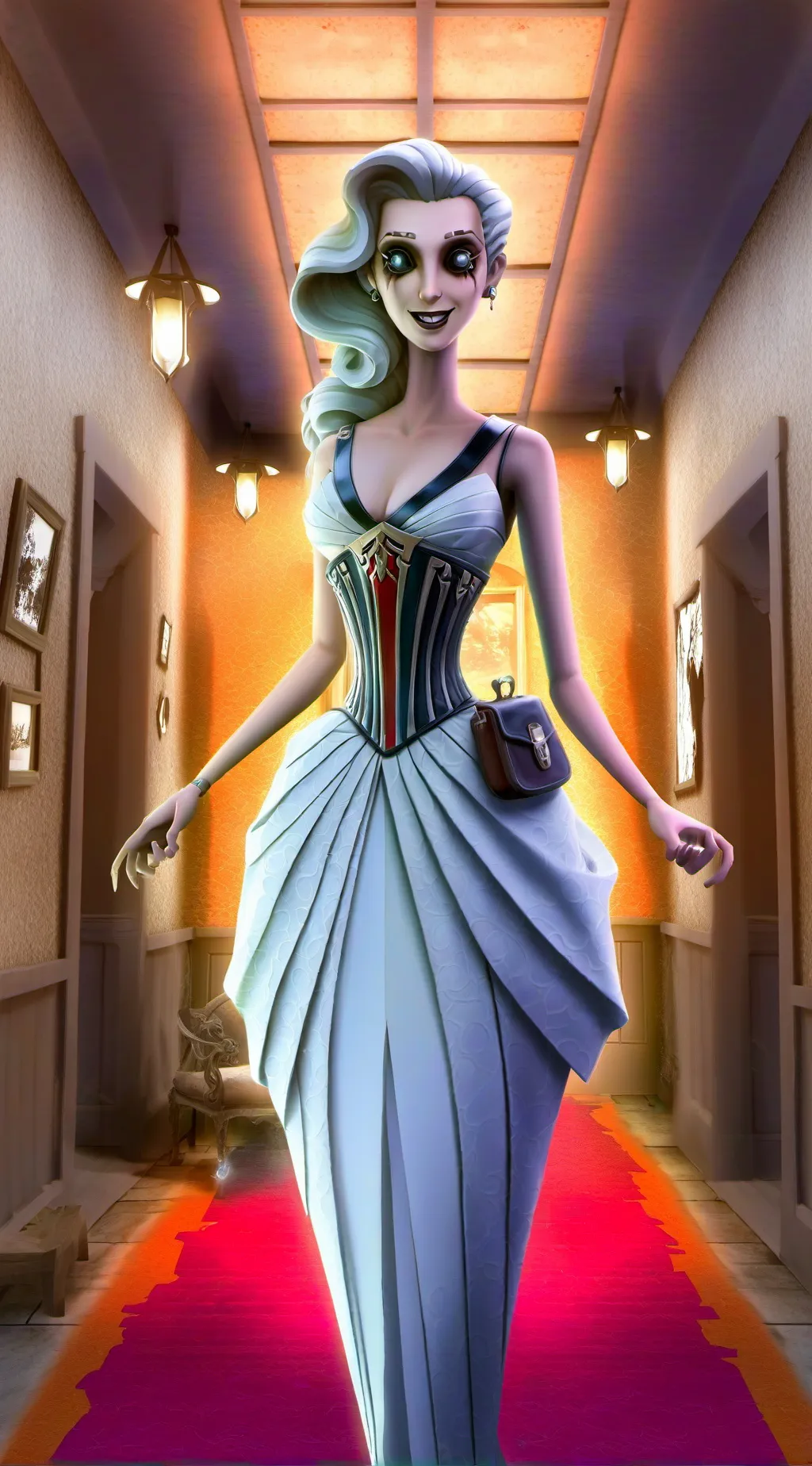 ai character: Lenore Vex background