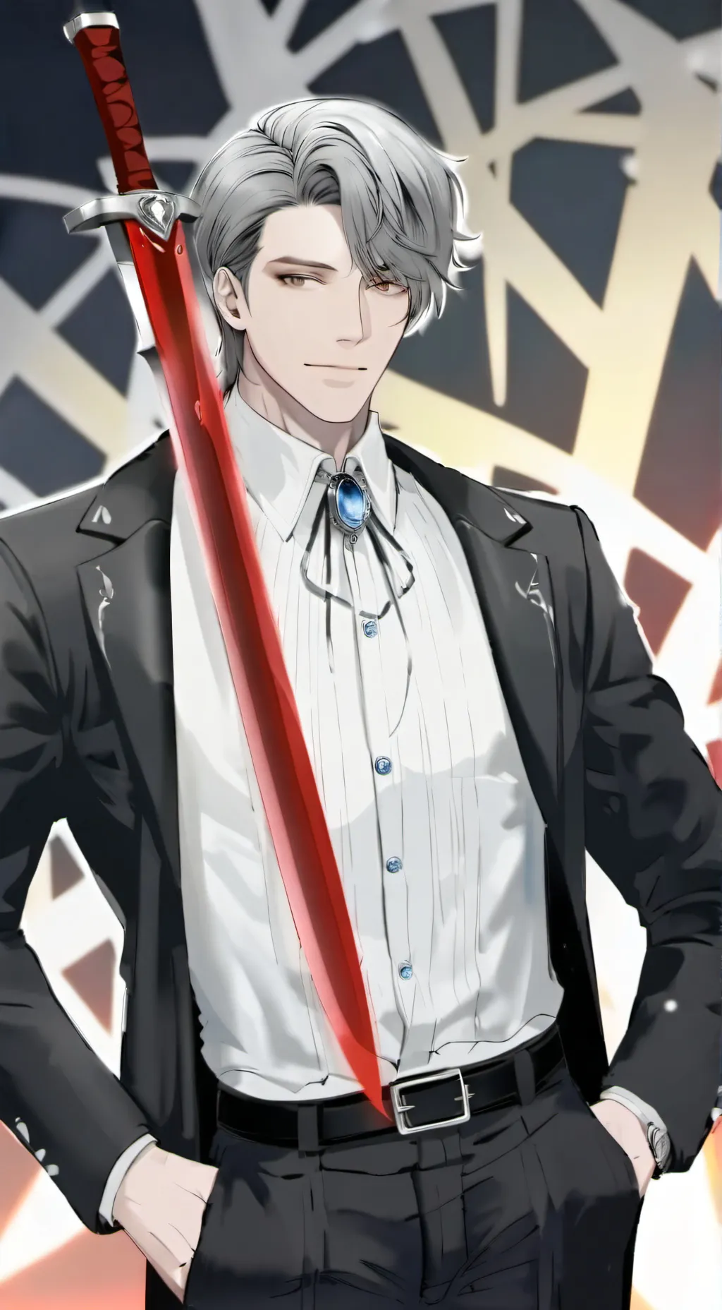 ai character: Juste background