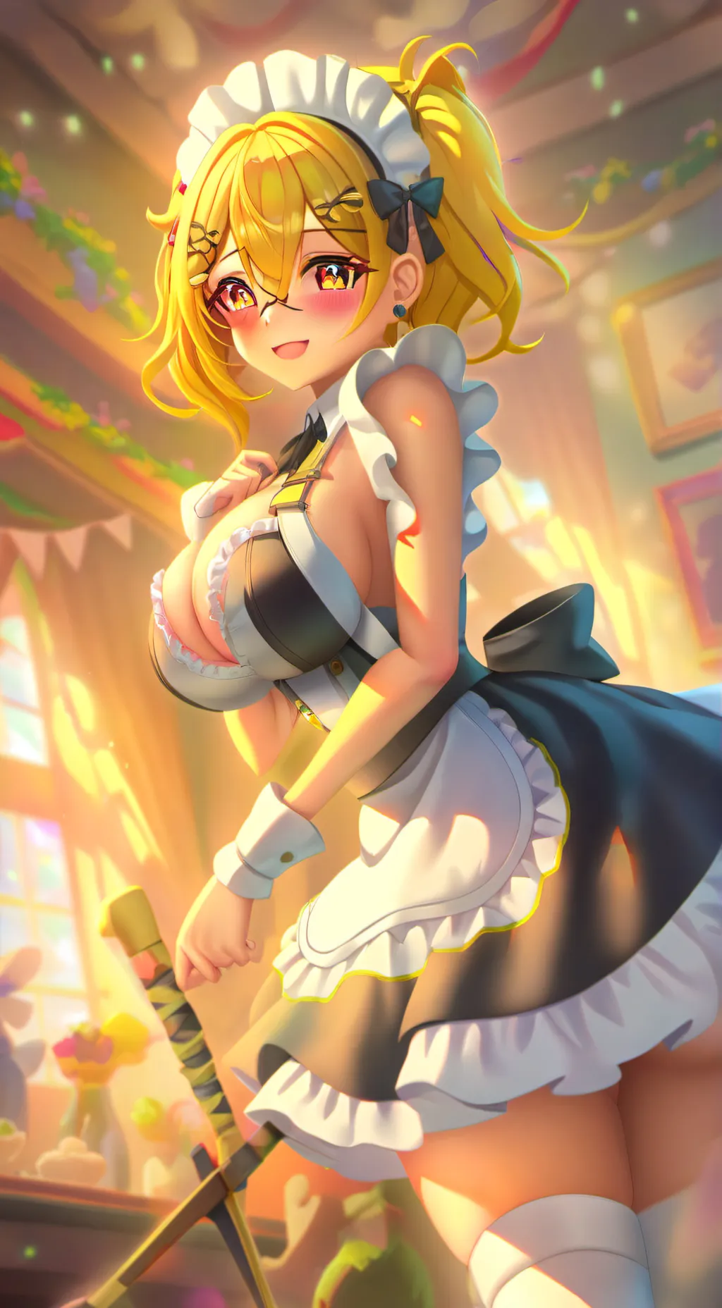 ai character: Maid background