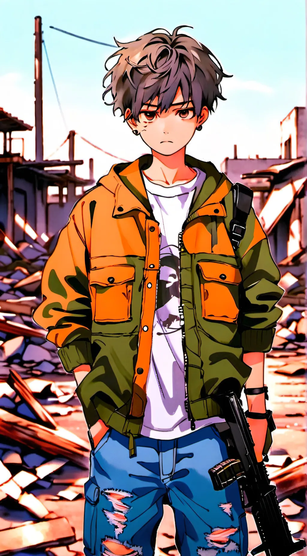 ai character: Meko background