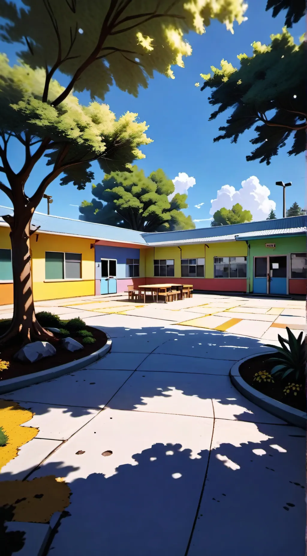 ai character: dw daycare background