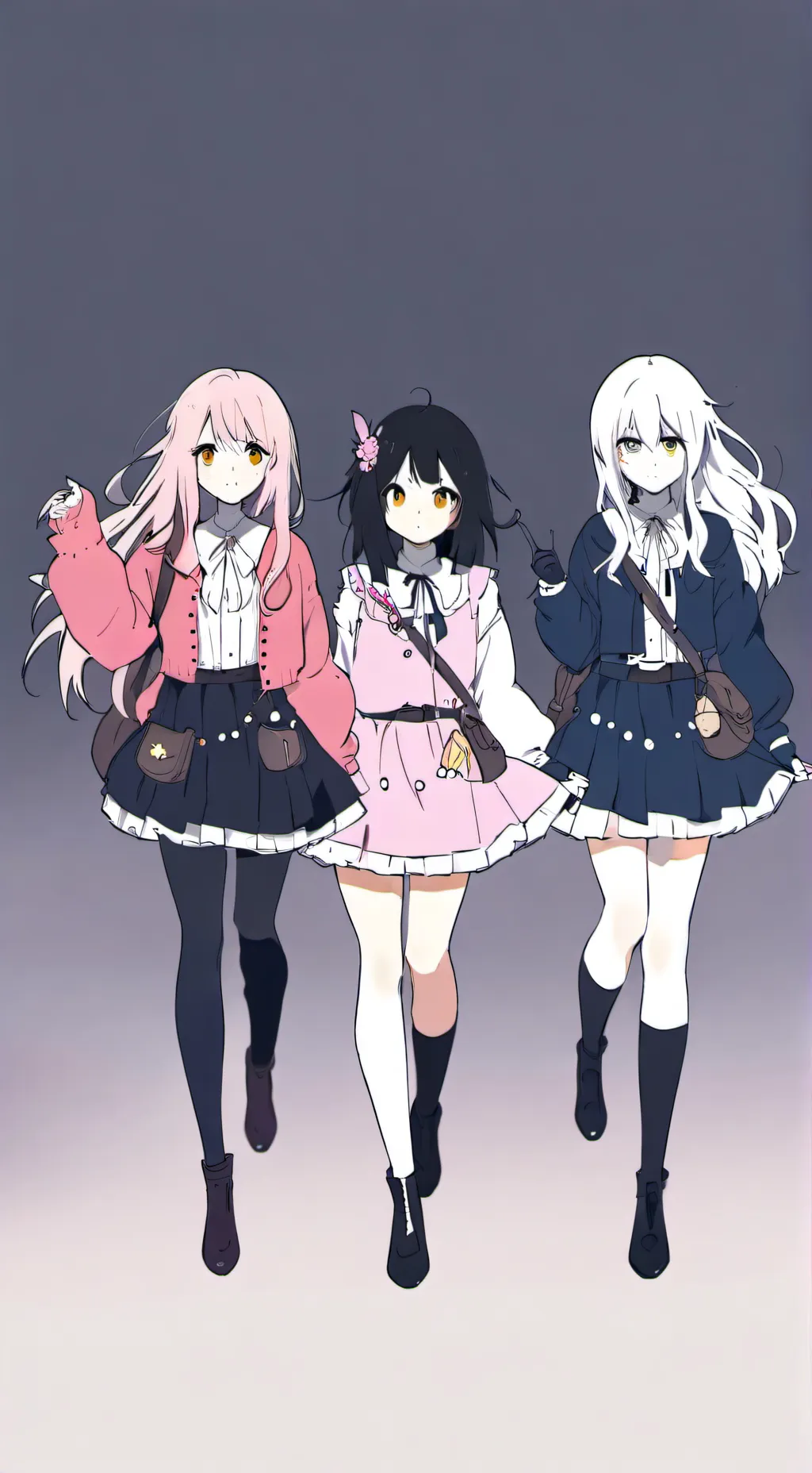 ai character: Magical girls background