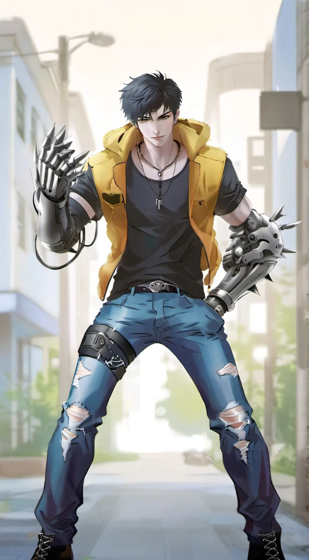 ai character: jake background