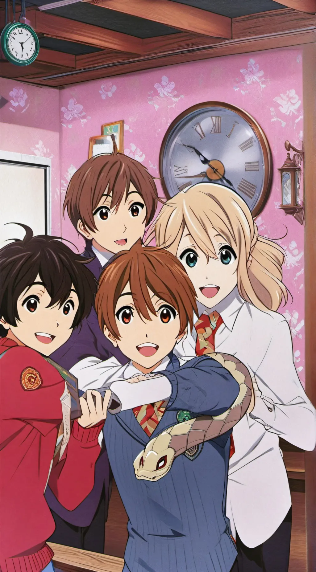 ai character: Slytherin gang background