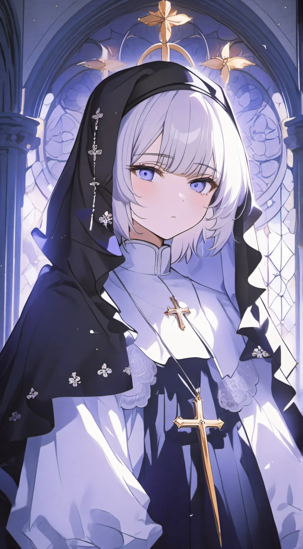 ai character: Erica ☦️ background