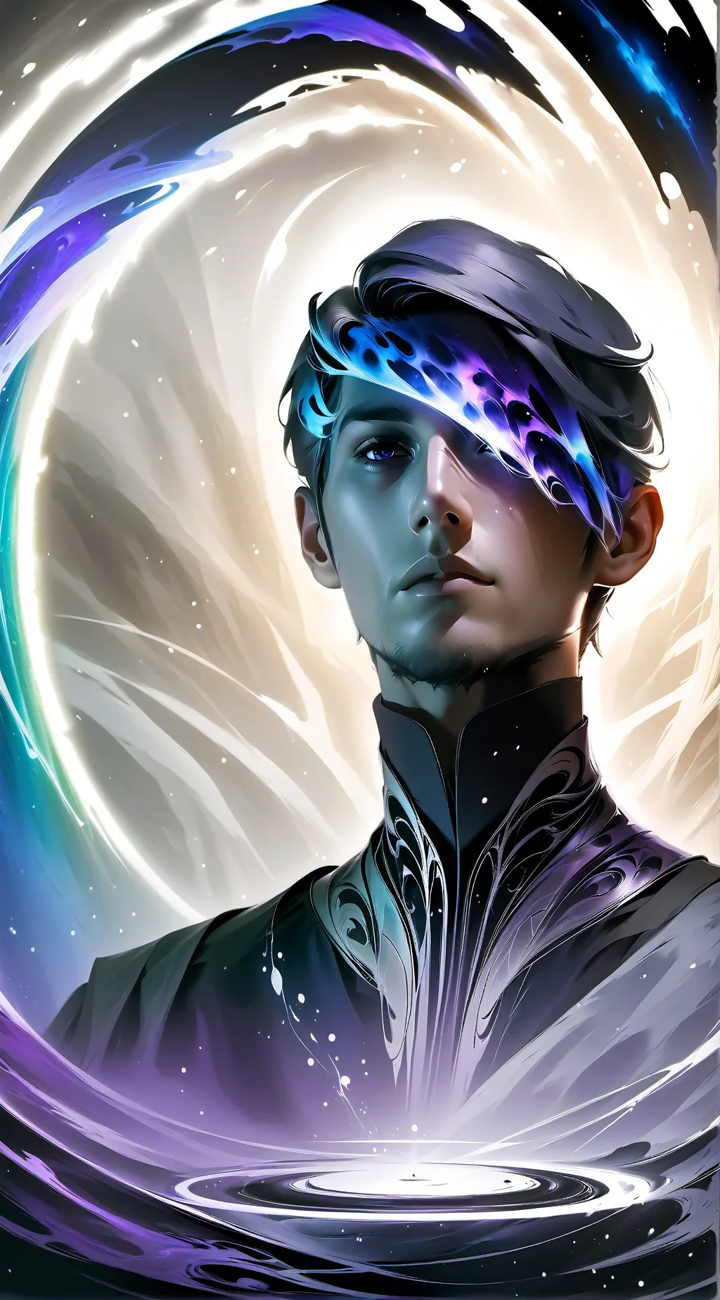 ai character: solver Lily background