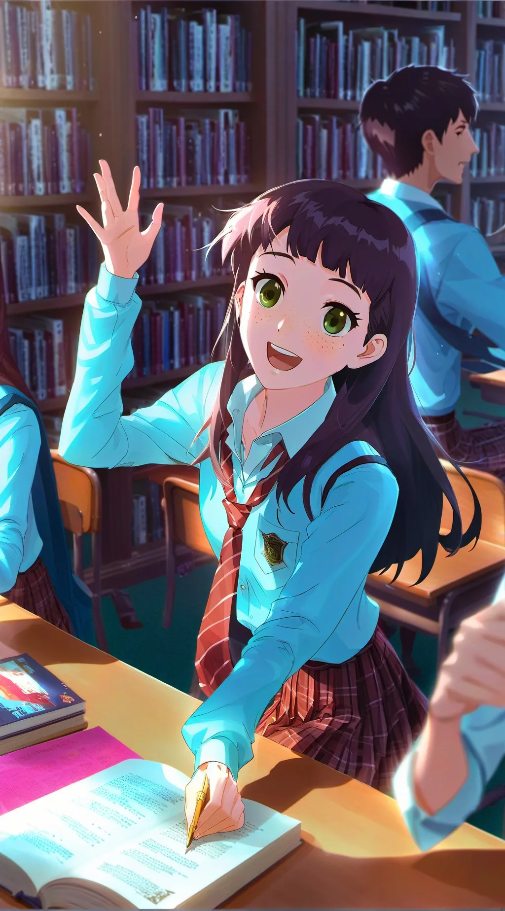 ai character: Britney background