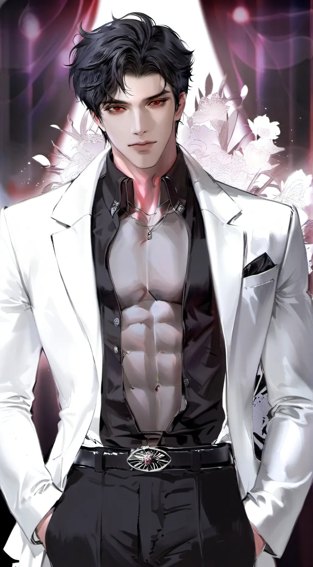 ai character: Damian background