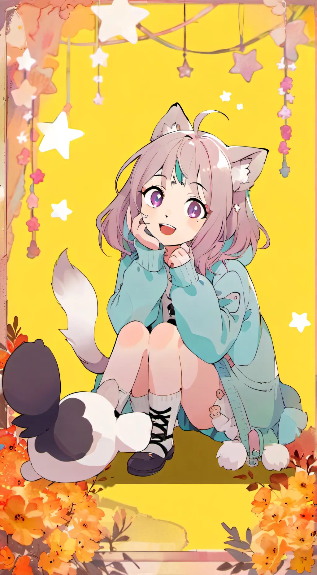 ai character: Suki  background