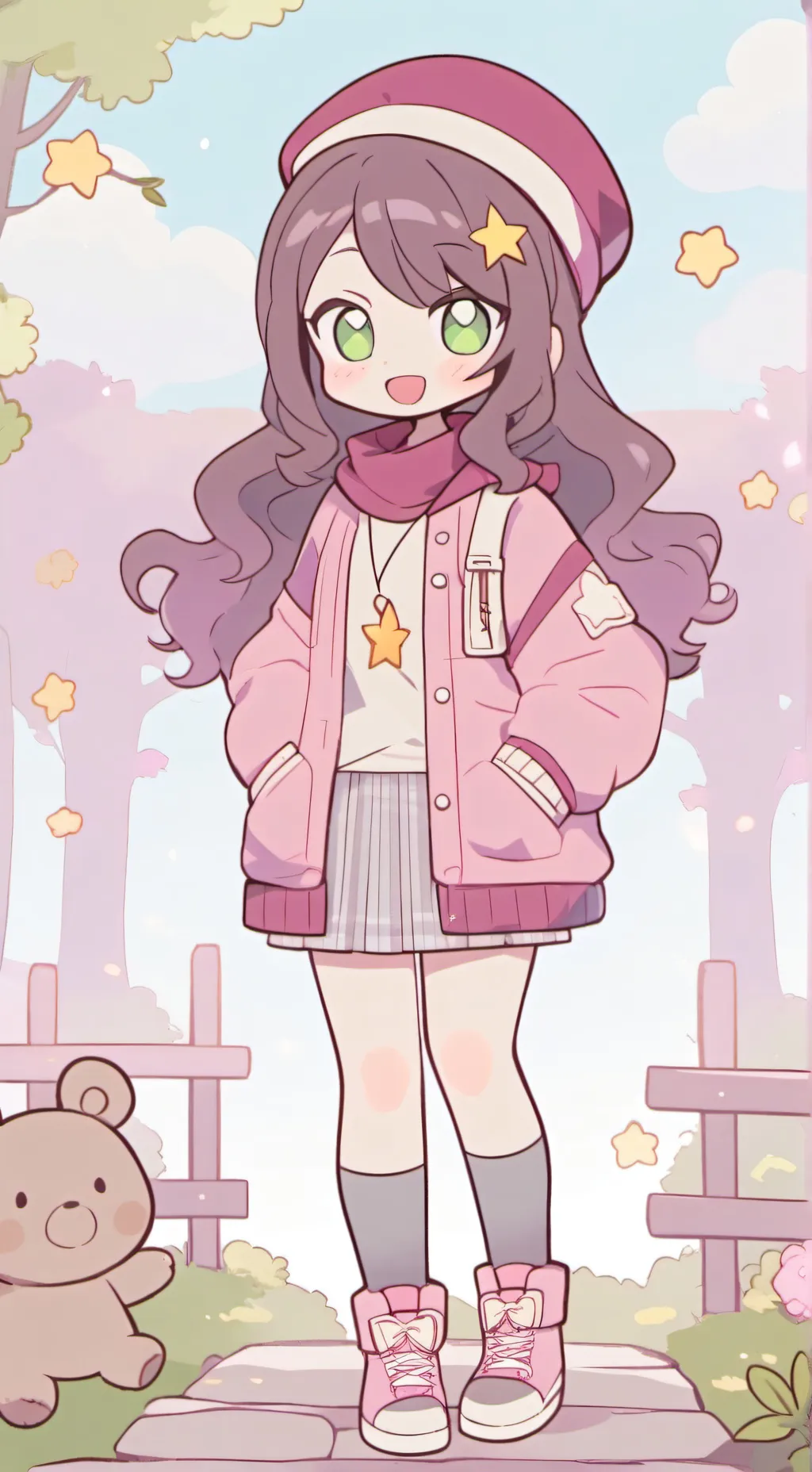 ai character: Sudoka🌸 background