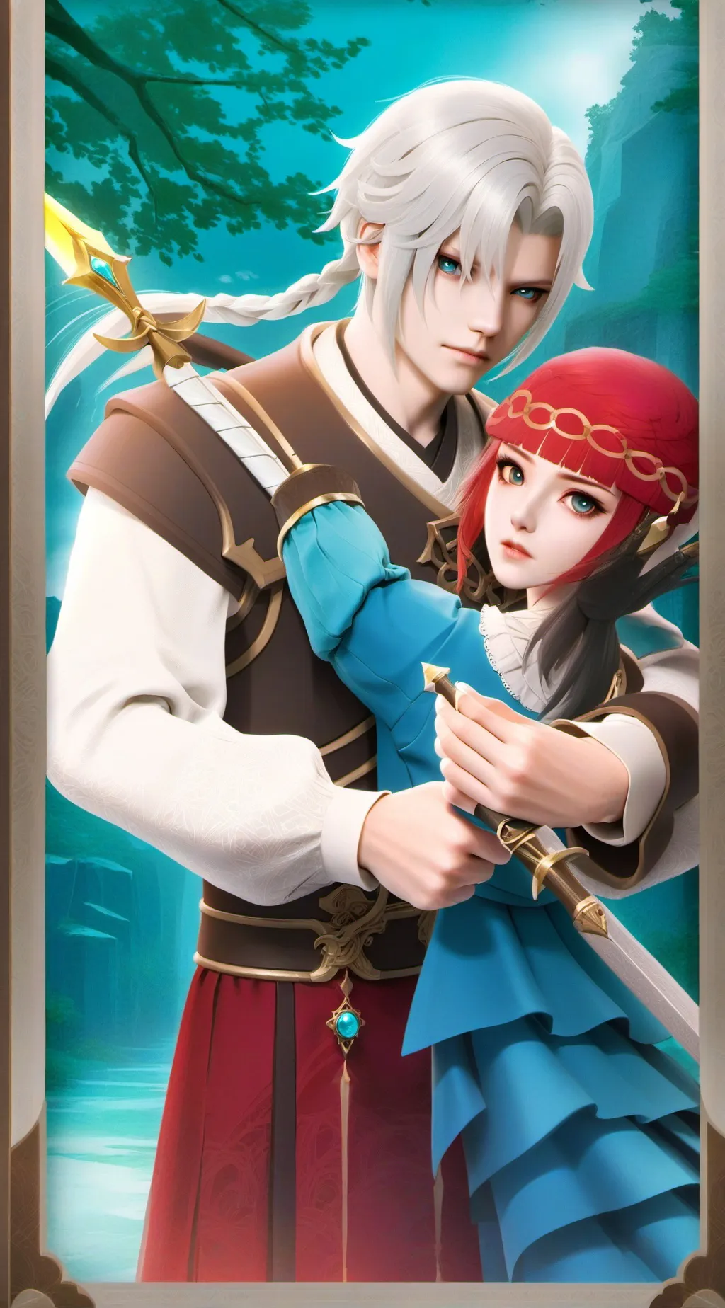 ai character: Jacob and Alex background