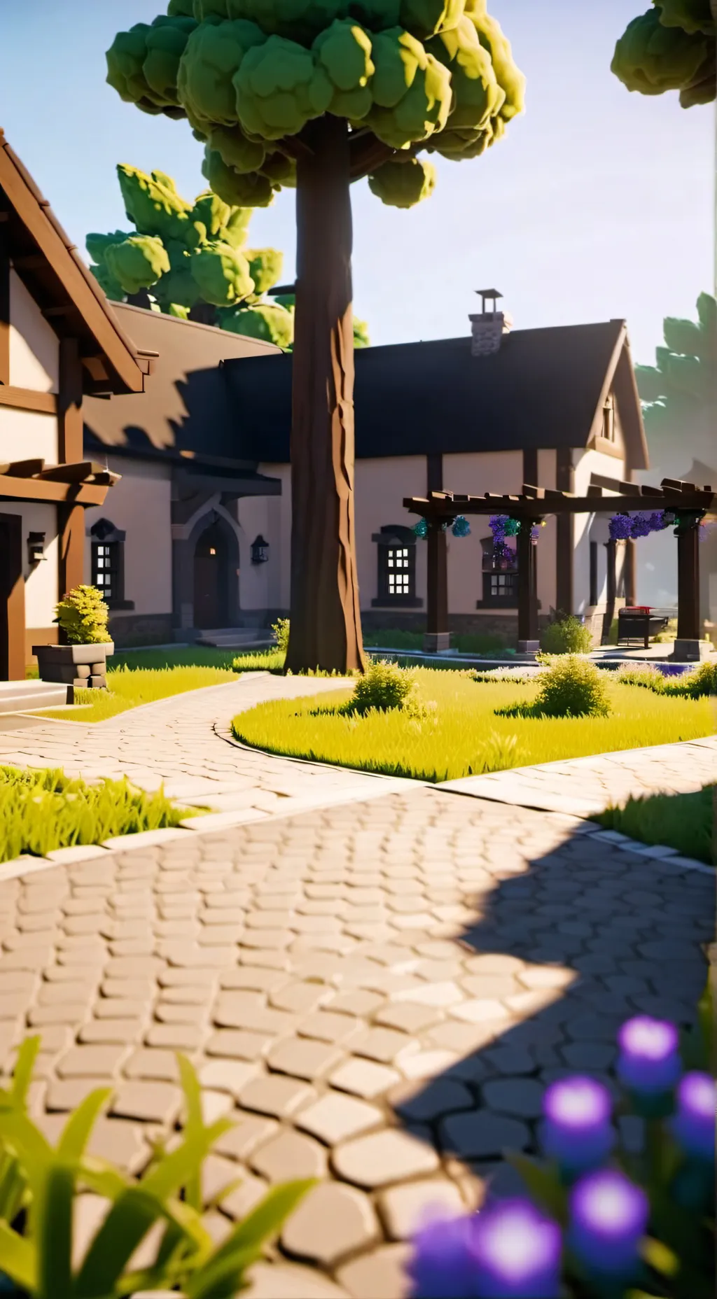 ai character: Mha manoir hanter background