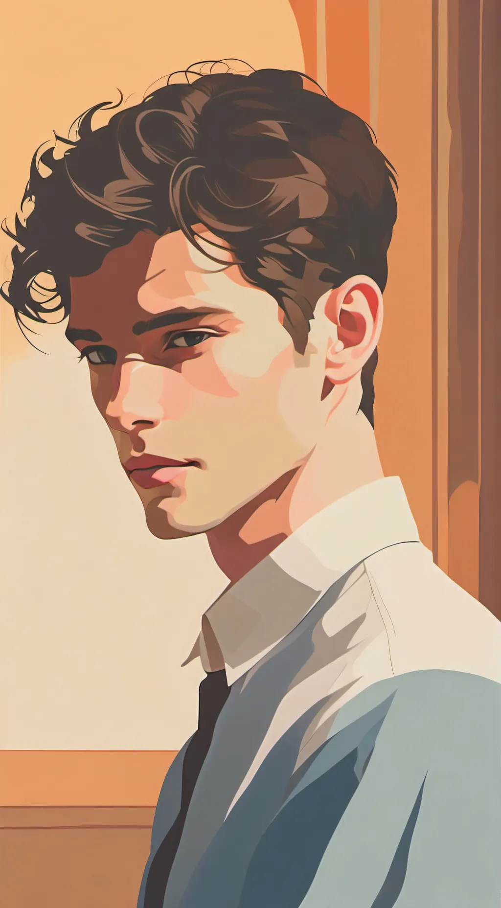 ai character: dandy's mistake background