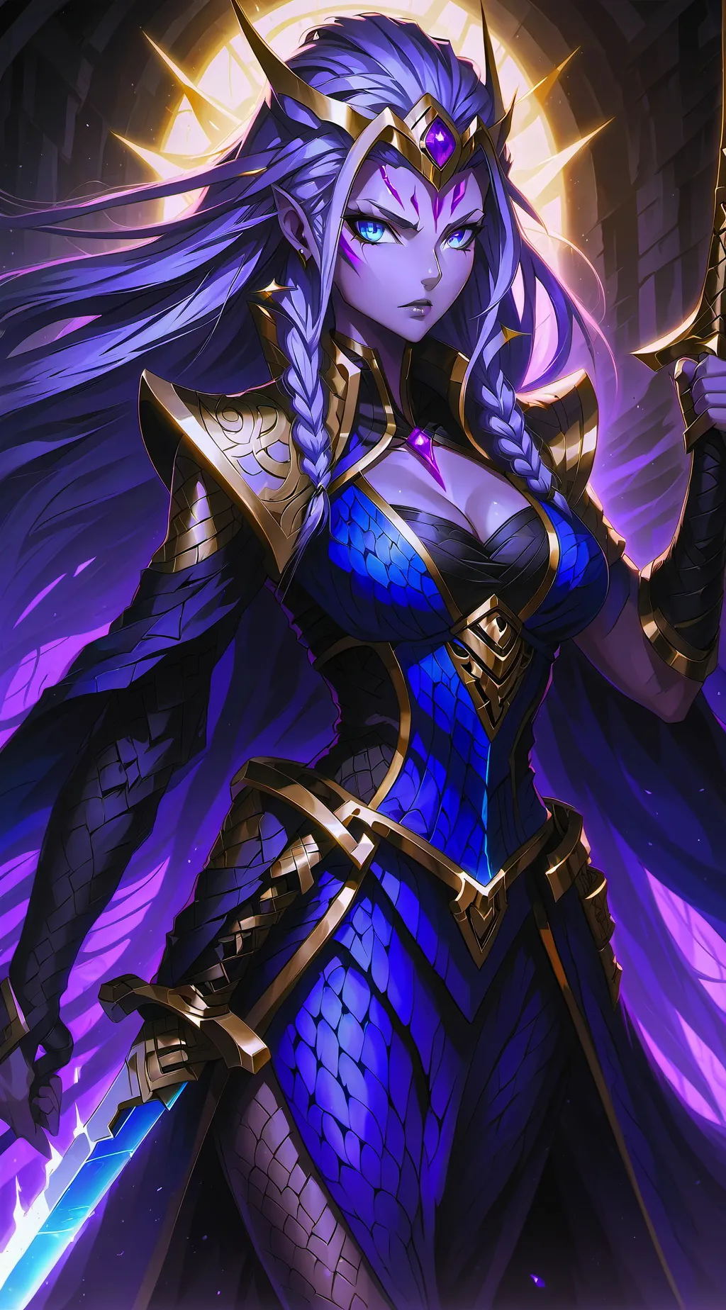 ai character: Ryuushika background