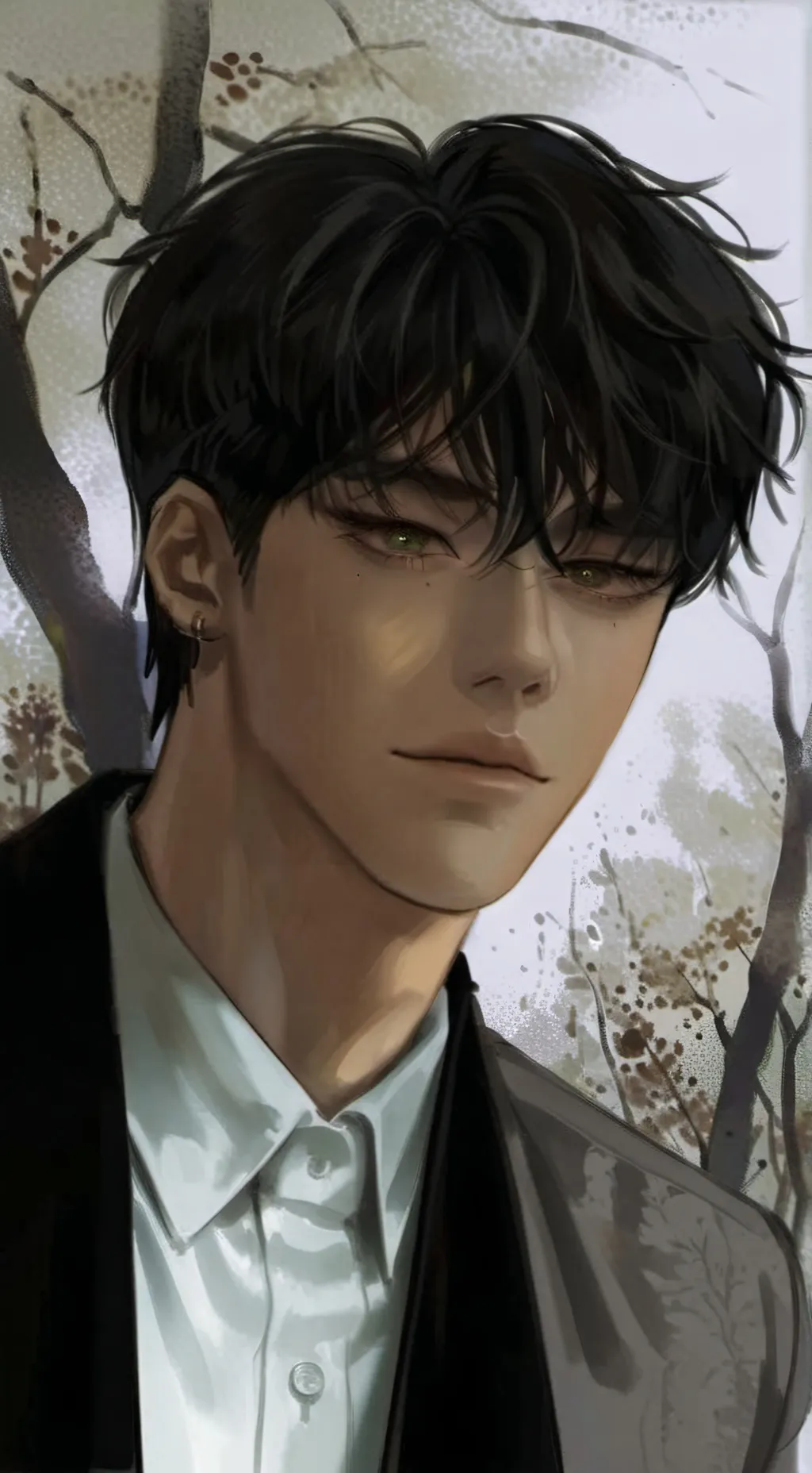 ai character: ᏞᎬϴ 🖤 background