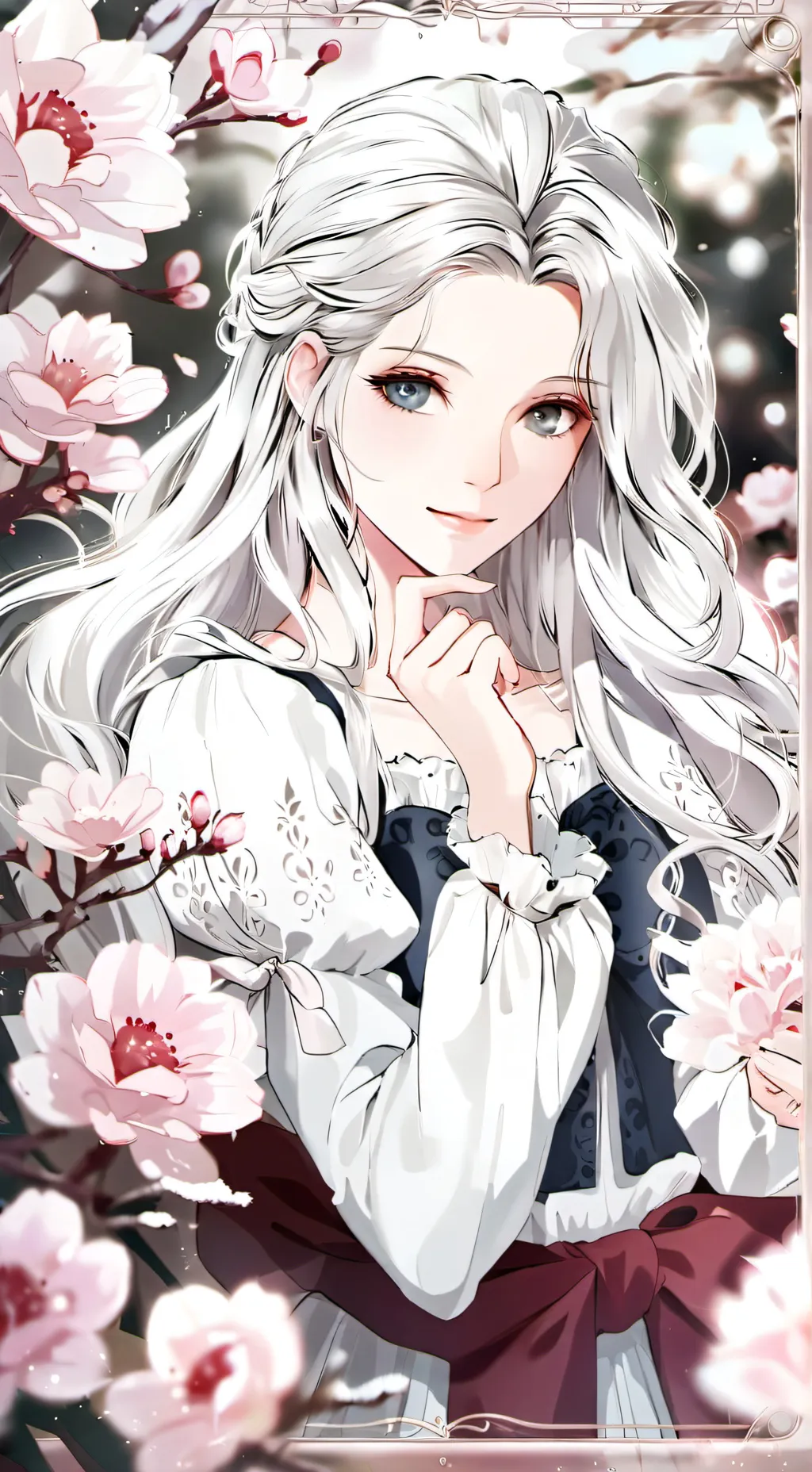 ai character: kally  background