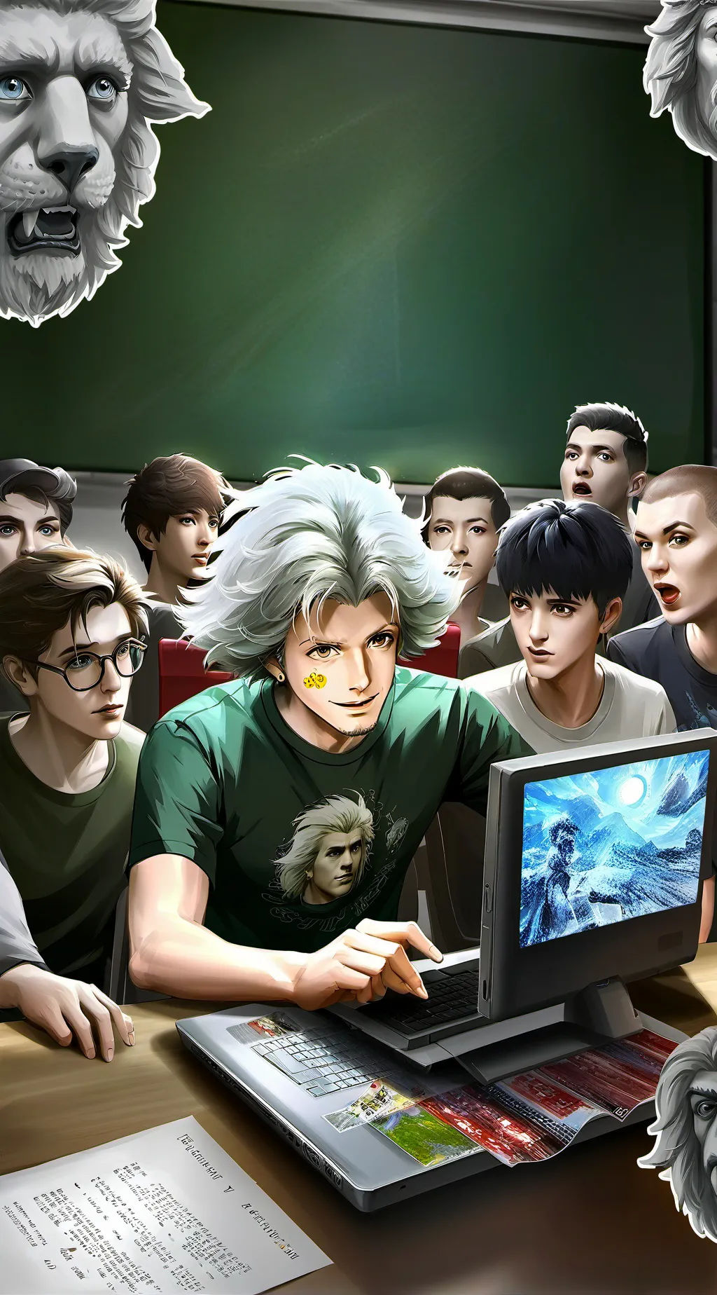 ai character: Dr. Memey background