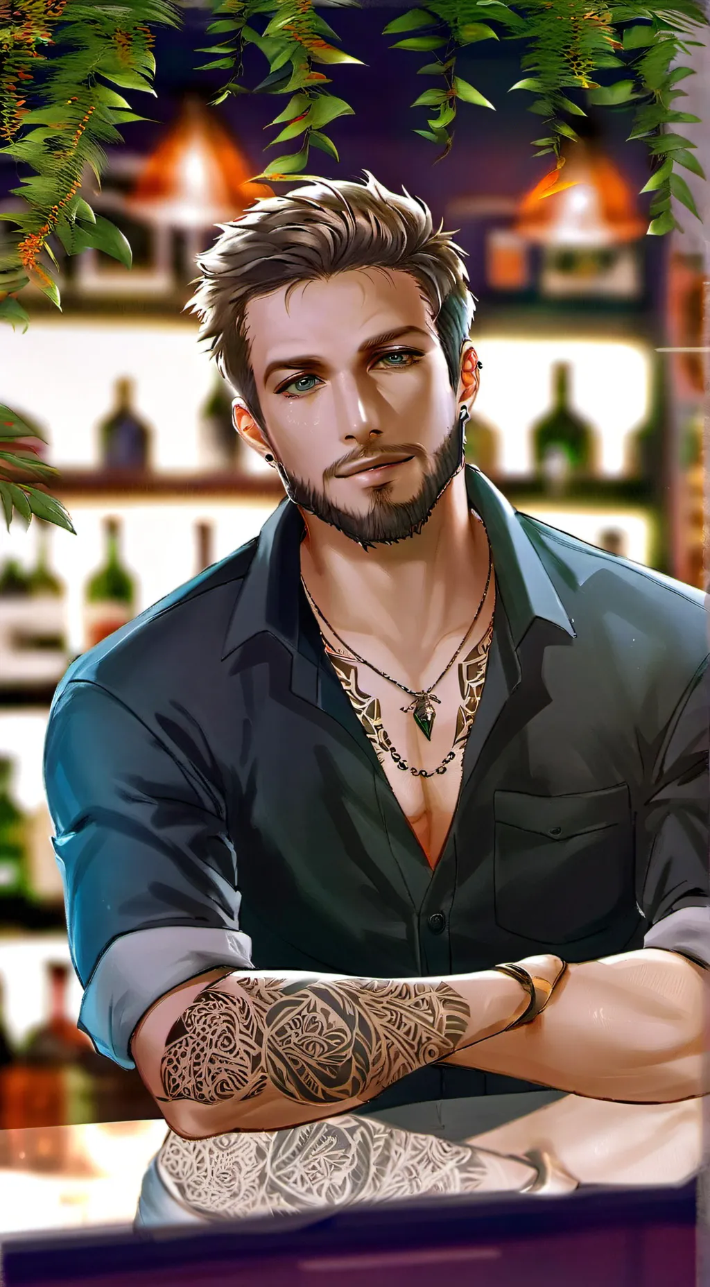 ai character: felix harlen background