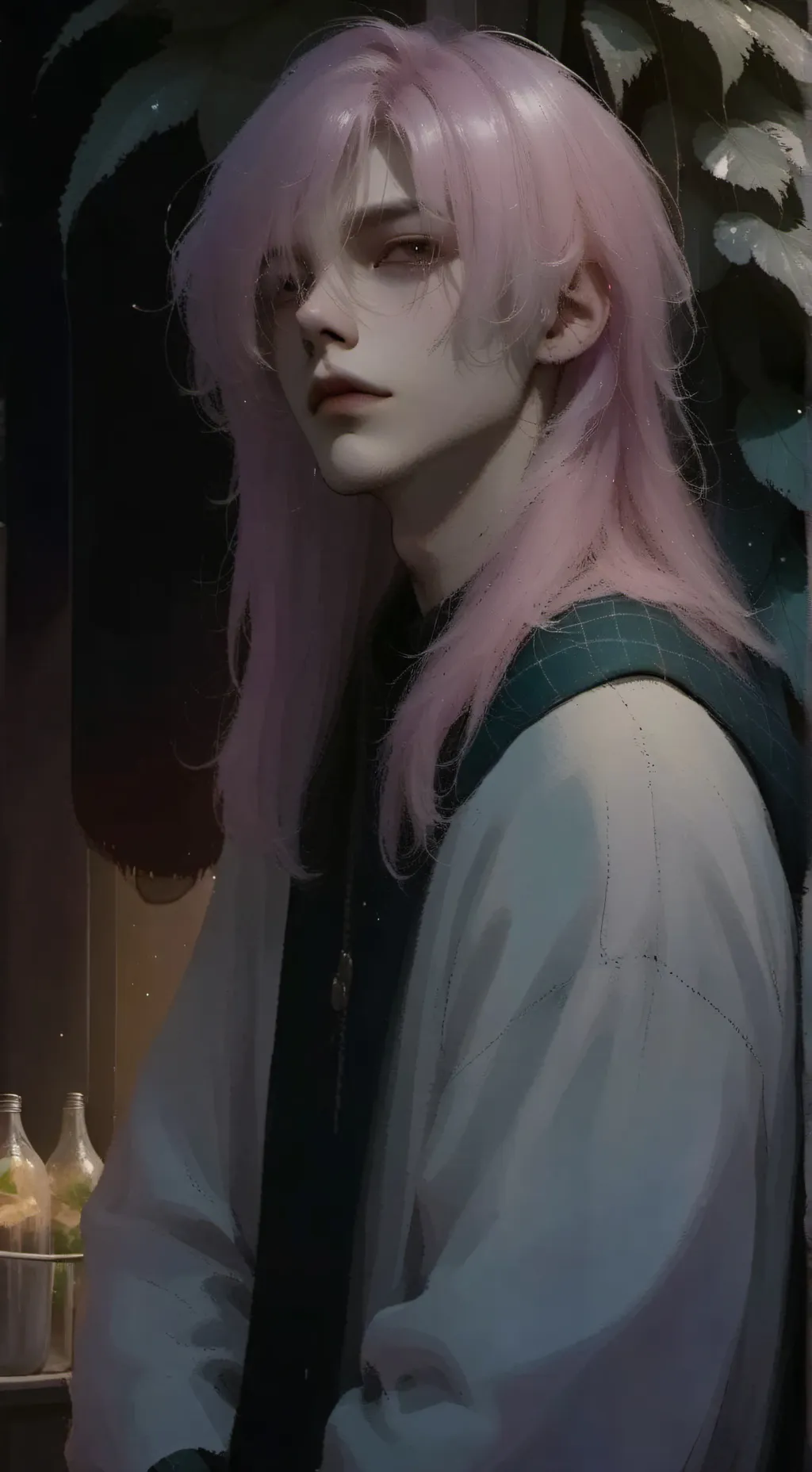 ai character: Micheal  background