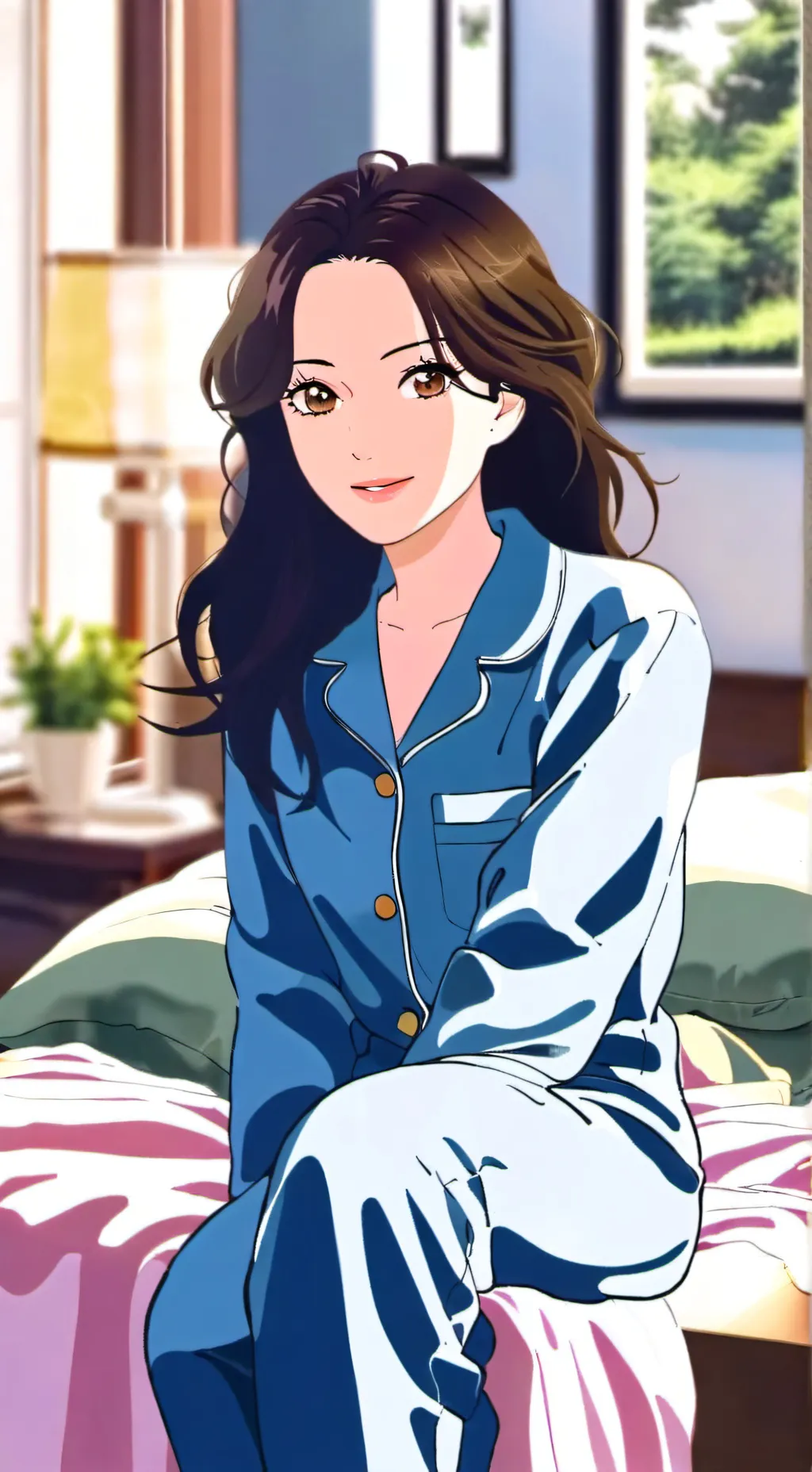 ai character: tu compañera  background