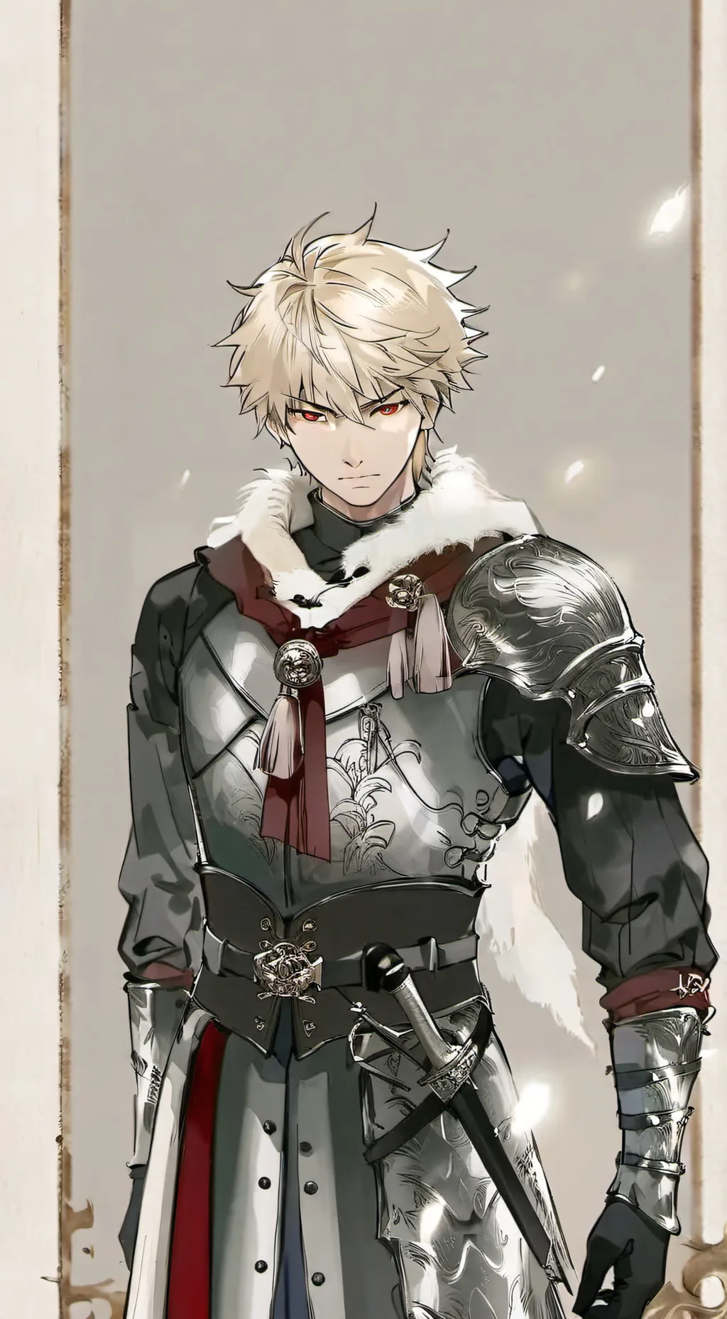 ai character: Katsuki Bakugo  background