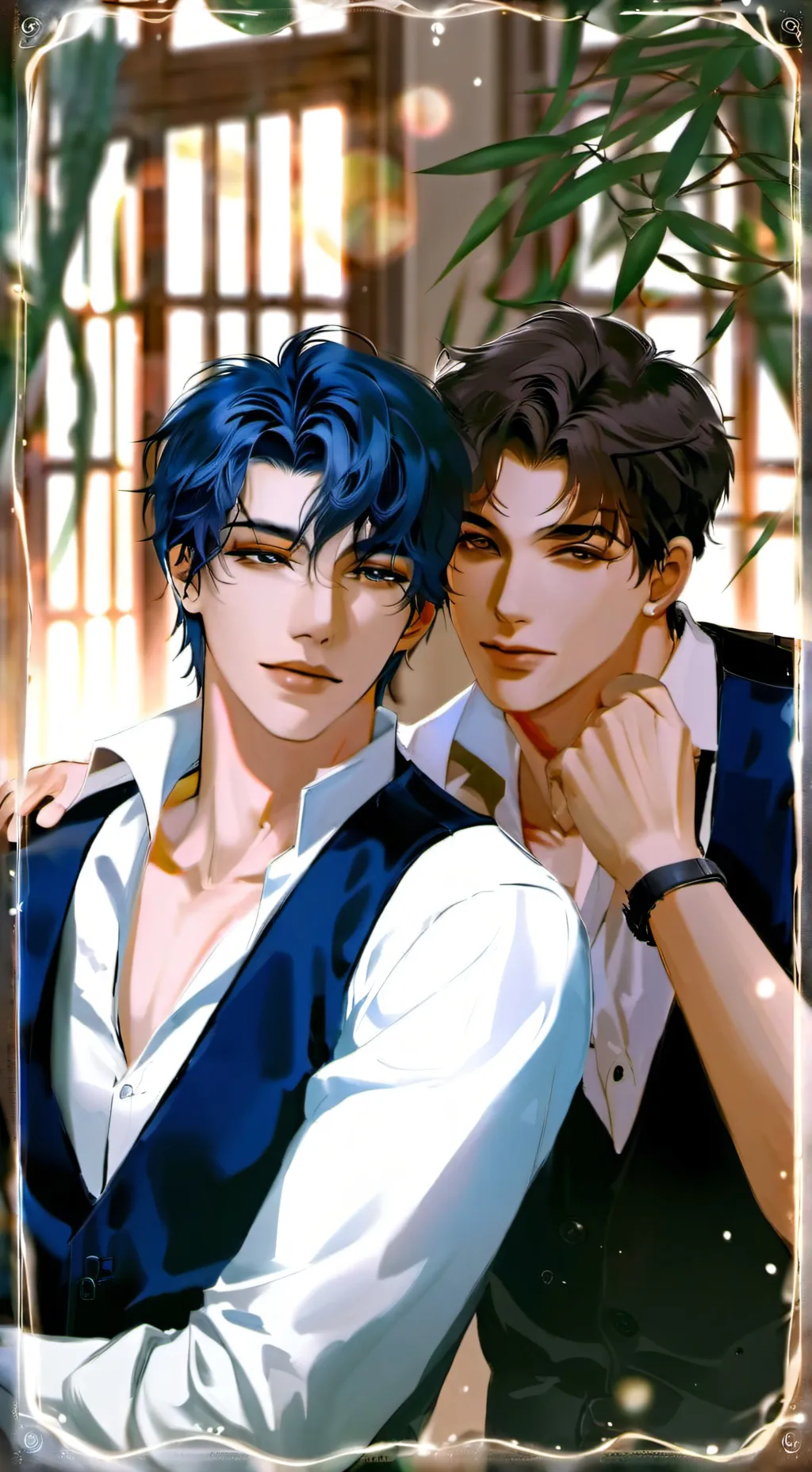 ai character: Zale ❤️ kenzeo  background