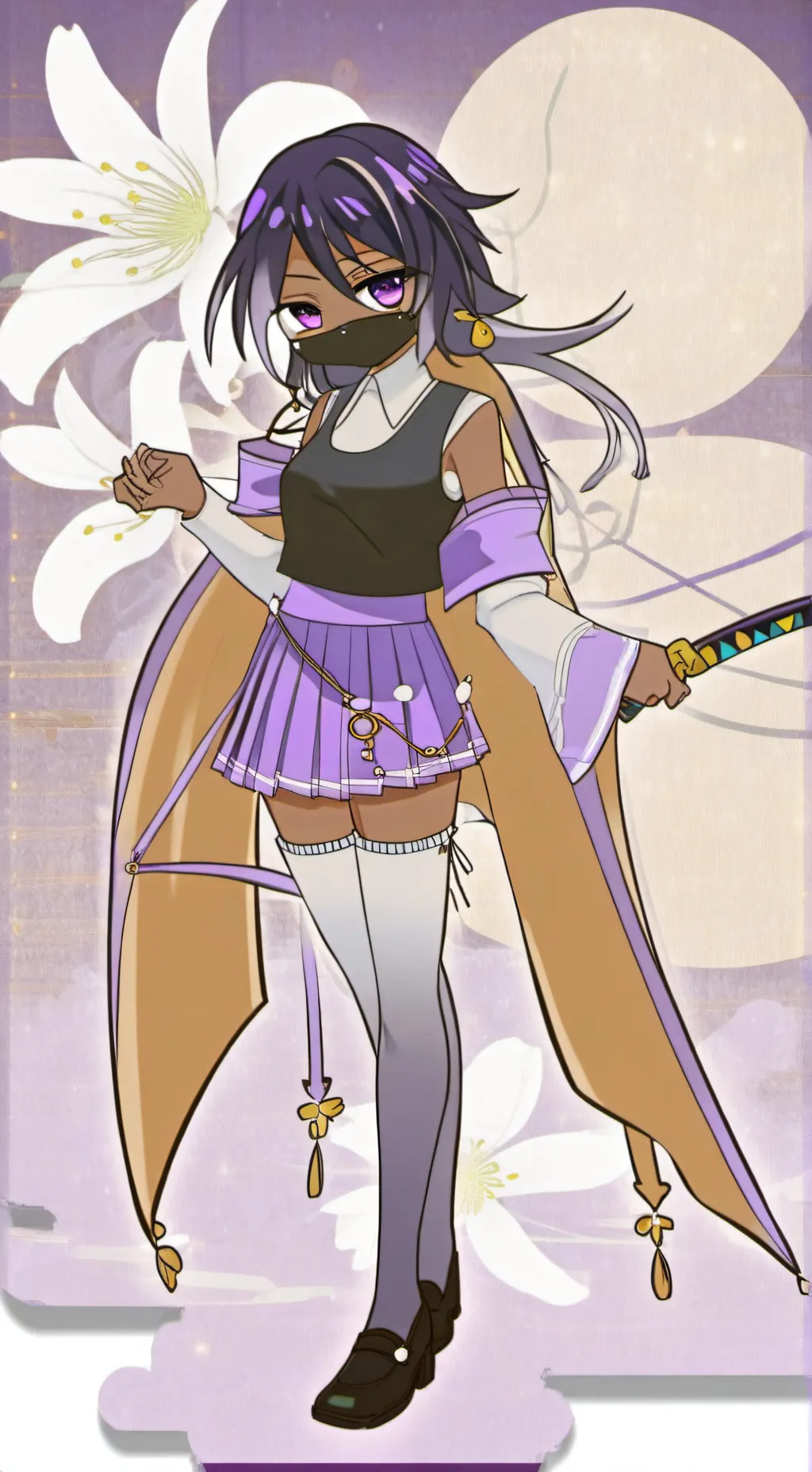 ai character: Midzy Hanako background