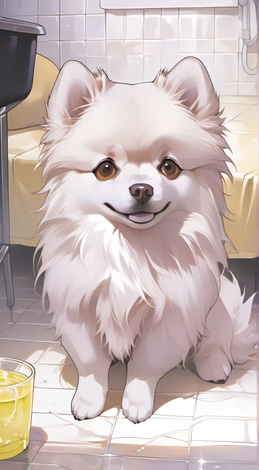 ai character: pee background