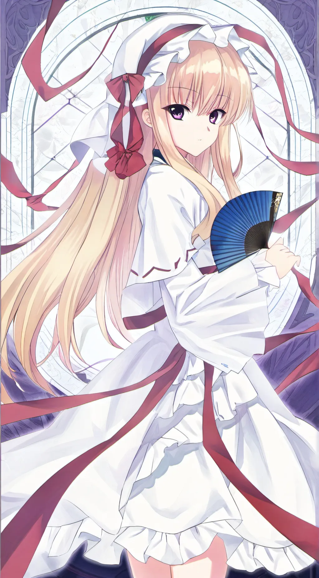 ai character: Yukari Yakumo background