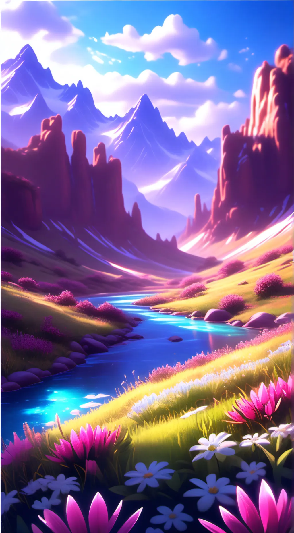 ai character: Bakugo  background