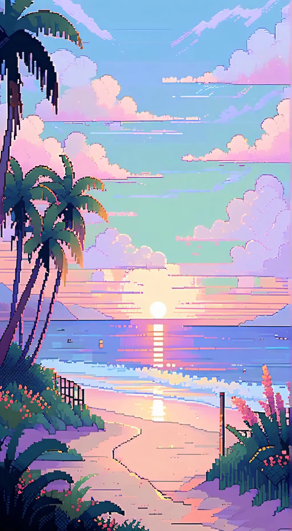 ai character: ~KPDH BEACH!~ background